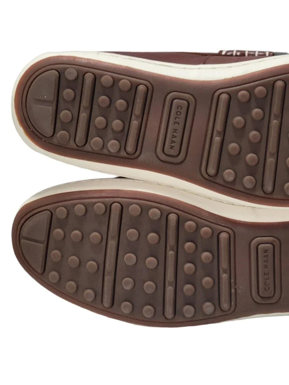 Cole Haan Pinch Weekender Roadtrip Slip On Leather Shoes Men's Size 10.5 M Brown